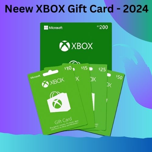 New XBOX Gift Card – 2024