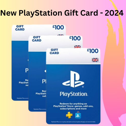 New PlayStation gift card – 2024